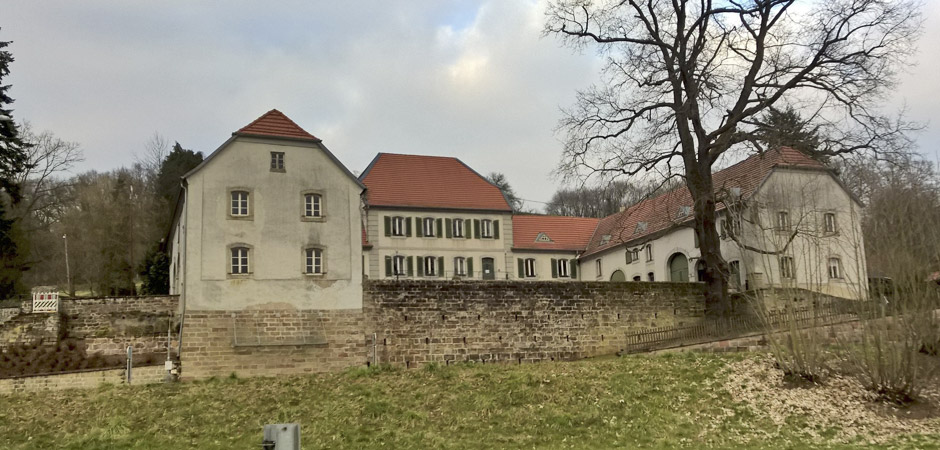 Außenansicht Jagdschloss Karlsbrunn