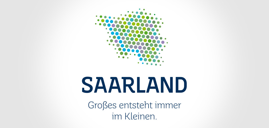 Großes entsteht im Kleinen Saarland Logo